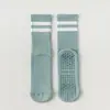 Calcetines de Yoga Gruesos Antideslizantes de Media Caña para Mujer Otoño e Invierno Algodón Puro Calcetines Largos Profesionales para Fitness y Deporte