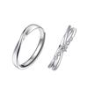 Anillos de Pareja Dulces con Azúcar para Hombres y Mujeres, Estilo Coreano, Estilo Ins, Modernos y Versátiles, Anillo Abierto Möbius