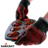 Luvas de Isolamento Térmico para Forno de Micro-ondas e Churrasqueira, Resistentes a Altas Temperaturas, Retardantes de Chama de Aviação, Luvas de Proteção de Segurança Térmica de Aviação