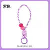 Presentes Culturais e Criativos, Chaveiros de Corda Trançada, Charms para Bolsa em Formato de Coração Trançado à Mão com Paracord, Fabricante Direto