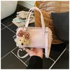 2026 Nueva Moda Bolso Boston de Cuero con Cera de Aceite Mini Bolso de Mano Versátil Bolso de Hombro Texturizado Bolso Cruzado