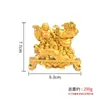 Figura de Buda Maitreya - Buda Sonriente Estilo Chino - Artesanía para el Hogar que Atrae la Riqueza, Regalo para Sala de Estar y Escritorio de Oficina
