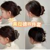 Clip Avanzado Sense Grasp Tamaño Grande Volumen de Cabello para Mujer Parte Posterior de la Cabeza Disco Cuadrado Esmerilado Clip para el Cabello ins Horquilla Lote para Niños