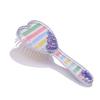 Peine Pequeño Infantil de Dibujos Animados Lindo de Venta Caliente, Peine Compacto Love Glitter para Peluquería, Peine Transparente con Bolsa de Aire, Peine de Masaje Alisador para el Cabello