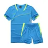 Conjunto Esportivo Masculino de Verão Duas Peças Fitness Corrida Secagem Rápida Roupas Atacado de Fábrica Solto Masculino Manga Curta Shorts