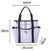 Bolsa de Malla para Playa y Natación Gran Capacidad Bolsa de Playa Artefacto de Almacenamiento para Viajes Artículos de Tocador Almacenamiento de Trajes de Baño Bolsa de Malla para Baño
