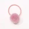 Acessório de cabeça europeu e americano para meninas, bola de cabelo grande, faixa de cabelo, corda de cabelo, fofo coreano, acessórios de cabelo de pelúcia, elástico, corda de cabeça 688
