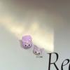 Arte de Unha Desenho Animado Mini Acessórios Fofos Sanrio Kuromi Cinnamoroll Decorações de Unha em Resina Laço