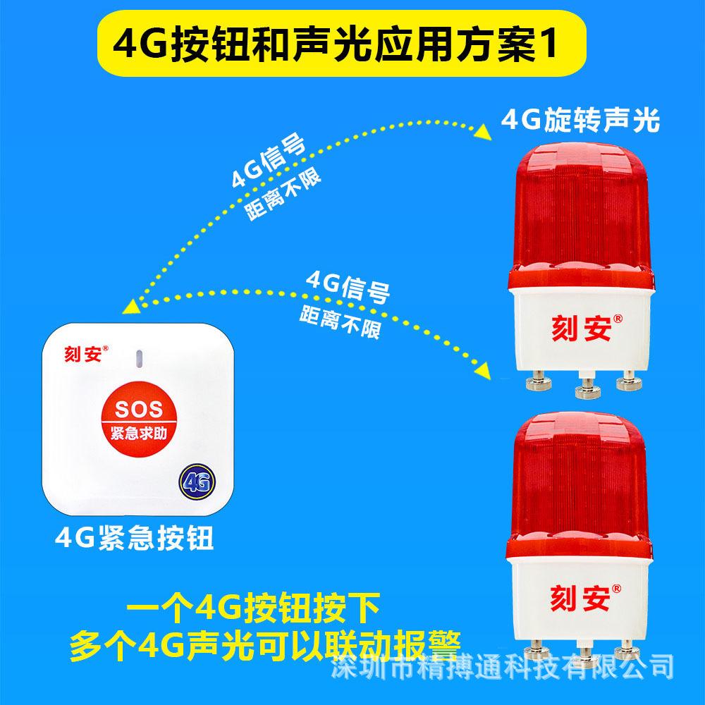 4G旋转声光报警器