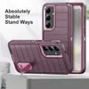 Capa de celular Samsung da Amazon, apresentando um design à prova de três elementos, com proteção total e um suporte de PC oculto, adequada para o celular Samsung S26U