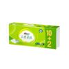 RW2612 rollo de papel higiénico sin núcleo con relieve tridimensional de cuatro capas, 12 tabletas/100 g, sensación de nube cardiográfica