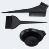 Quatro pentes para tingimento de cabelo, escovas para mechas, 4 protetores de orelha para exportação, conjunto de tingimento de cabelo, escova para tingimento de cabelo, ferramentas para cabelo voadoras, conjunto de tigelas de platina