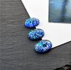 Resina imitación piedra Oval color Anilla de amarre superficie 13*18 hecho a mano diy pendientes antiguos corona de fénix material para accesorios de pasador