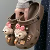 Zuecos para mujer para enfermeras, calzado casual para exteriores, sandalias impermeables de verano 2026, de punta cerrada, con suela suave, pantuflas de suela gruesa para mujer