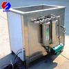 Máquina de limpieza de anillos de rejilla, suministro directo de fábrica de Haibo, eliminación de aceite y óxido, máquina de limpieza ultrasónica industrial con filtro.