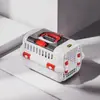 Transportadora de Viaje para Gatos, Jaula Grande para Mascotas, Transportadora Portátil para Perros, Cama Portátil para Gatos de Doble Apertura para Uso en Coche
