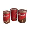Nuevas Latas de Chocolate, Leche de Nuez Blanca en Lata, Latas Selladas, Polvo de Grano de Café, Cajas de Hoja de Lata