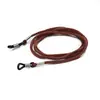 Correa para Gafas de Color Fino de Poliéster Cadena Anticaída para Gafas para Miopía y Presbicia Correa de Accesorios para Gafas