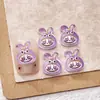 Estilo Mixto Divertido Sanrio Labubu Dibujos Animados Accesorios para Uñas Lindos Accesorios de Resina para Uñas Accesorios para Joyería DIY