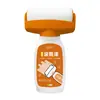 Pintura de pared naranja con rodillo grande, pintura látex a base de agua, pintura blanca para reparación de paredes del hogar, tipo crema de agua, pintura para paredes interiores con olor limpio