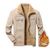Abrigo de lana de cordero para hombre, nuevo otoño e invierno, además de chaqueta de algodón cálida acolchada de terciopelo, mono de cachemira de cordero, fabricantes de chaquetas acolchadas de algodón