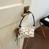 Bolso Nuevo de Verano 2026 con Lunares de Colores Contrastantes, Bolso Cruzado de Moda y Estilo, Bolso de Mano Exquisito y Relajado