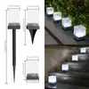 Nuevas luces solares de suelo transfronterizas, luces de patio exteriores, luces de ambiente, luces de paisaje para jardines y villas, luces de césped con filamento de tungsteno
