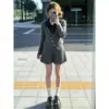 Conjunto de Ropa Otoñal Estilo Coreano 2026 Inspirado en Chanel Joven y Único Conjunto de Suéter de Punto y Falda Plisada Moderno