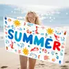 Toalla de Playa Transfronteriza Personalizada con Patrón Impreso Digitalmente Toalla de Baño Esterilla de Playa para Nadar Toalla de Regalo Toalla de Baño de Playa Venta al por Mayor