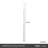 0.5-2.7mm Metal Hierro Ganchillo Herramienta de Tejido a Mano Encaje Ganchillo de Cabeza Única Micro Gancho Lanzadera de Flor Pequeña Tejido