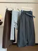 Calça pantalona de algodão vintage lavada estilo coreano para mulheres, nova moda outono 2026, calça harém cropped casual versátil, tendência
