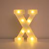 Venda quente 26 Inglês letras luzes LED símbolo modelagem luzes digitais aniversário confissão proposta atmosfera decorativo luzes coloridas