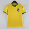 Camiseta de la Copa del Mundo Brasileña Cinco Estrellas 980206 Daliro Xiaolu Neymar Camiseta Retro/Edición Especial Camiseta de Fútbol