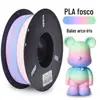 Filamento para Impressão 3D Fosco Arco-Íris, 1kg de PLA Fosco Arco-Íris