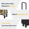 Cubierta de Lluvia para Leña de Venta Caliente Transfronteriza de Amazon Tela Oxford Engrosada Impermeable para Exteriores Protección Solar Cubierta de Leña de una Sola Puerta