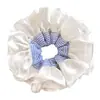 Elástico de Cabelo Elegante de Alta Qualidade para Rabo de Cavalo, Acessório de Cabelo para Coque, Scrunchie de Chiffon Multicamadas Leve da Moda Coreana Atacado