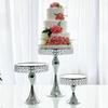 Soporte para tartas estilo celebridad de Internet, de metal galvanizado, con espejo alto de sirena, soporte para postres, comida fría, comida occidental, adornos decorativos.