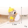 Accesorios creativos de joyería de abeja con gemas de aleación para bricolaje, accesorios para zapatos con agujeros, carcasa para teléfono móvil, material de taladro manual de belleza