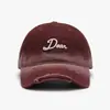 Gorra de Béisbol Unisex con Bloques de Color Degradado de Primavera Borde Curvo para Exteriores Tapa Suave Visera Solar Protección Solar Gorra Casual Pico de Pato