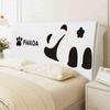 Capa de cabeça de cama de esponja macia, espessada, com tudo incluído, capa protetora anticolisão, universal, removível e lavável, para quarto de criança, almofada macia