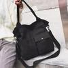 Bolso de Hombro Grande Estilo Coreano Harajuku Baroness Bolso Grande Bolso de Mujer Bolso de Lona de Moda Nuevo Bolso Tote