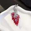 Nuevo Broche de Flor de Lujo Ligero de Alta Gama para Mujer, Diseño de Artesanía Pesada Broche de Animal con Diamantes, Accesorio Grande para Ropa