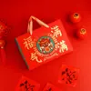 Paquete de Regalo de Año Nuevo 2025 Empaque de Caja de Regalo Caja de Empaque Personalizada Llena de Bendiciones Caja Vacía de Empaque de Paquete de Regalo de Año Nuevo