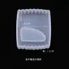 Molde de Resina de Cristal DIY Papoula, Pingente de Doce de Areia Líquida para Biscoito, Ornamento de Decoração de Bolsa, Molde de Silicone