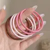 Diademas de Colores para Niñas 2026 Nuevo Estilo Bandas para el Cabello para Niñas Cuerdas para Coleta Alta Que No Dañan el Cabello Gomas Elásticas Accesorios para el Cabello