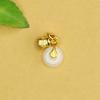 Aiyu Cobre Dourado Esmaltado Pingente da Paz Acessórios Pulseira Peças DIY Fabricante Atacado S3102714