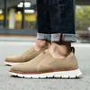 Zapatos para Hombre de Talla Grande, Moda Transfronteriza, Zapatos Casuales Transpirables, Zapatos Deportivos Ligeros de Suela Suave para Exteriores, Slip-On, Venta al por Mayor