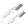 Pente Fino para Pulgas de Estimação Gato Cachorro Universal Pente para Piolhos Gatinho Filhote Remover Piolhos Cabelos Soltos Limpeza Pente de Higiene