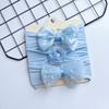 3 Piezas Diadema Combinación Europea y Americana Primavera y Verano Linda para Niños Accesorios para el Cabello Bebé Lazo Nuevo Diadema Pañuelo para la Cabeza Bebé