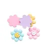 Girasol de simulación flor de cinco pétalos colección resina accesorios diy pegamento de crema funda de teléfono móvil agujero hebilla de zapato material para pasador de pelo